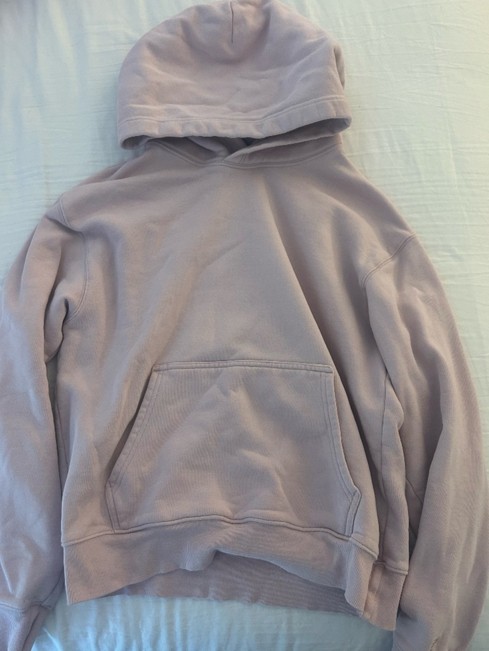 Aritzia TNA Hoodie Light Pink Size Medium.